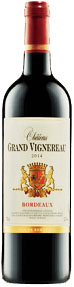 Vinto Tinto Francês Bordeaux Château Grand Vignereau