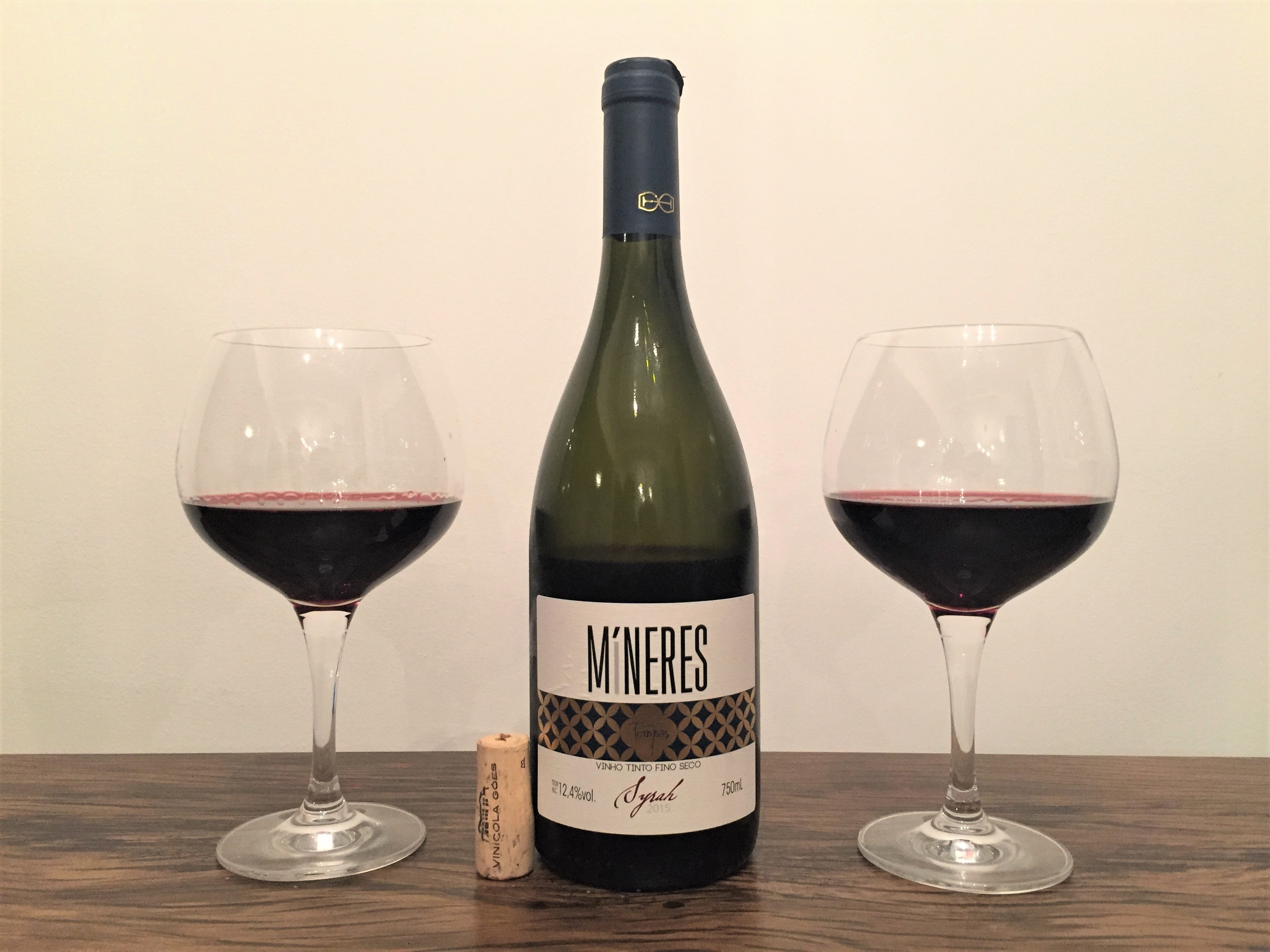 Vinho Tinto Míneres Góes Tempos Syrah