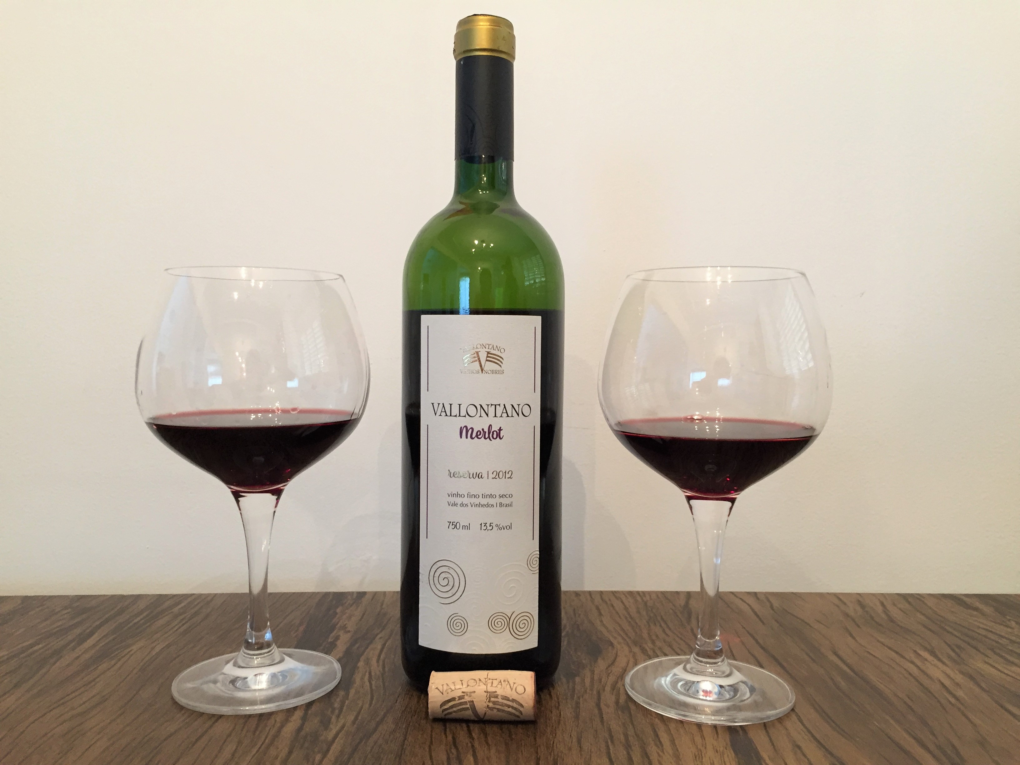 Vinho Tinto Vallontano Merlot Reserva