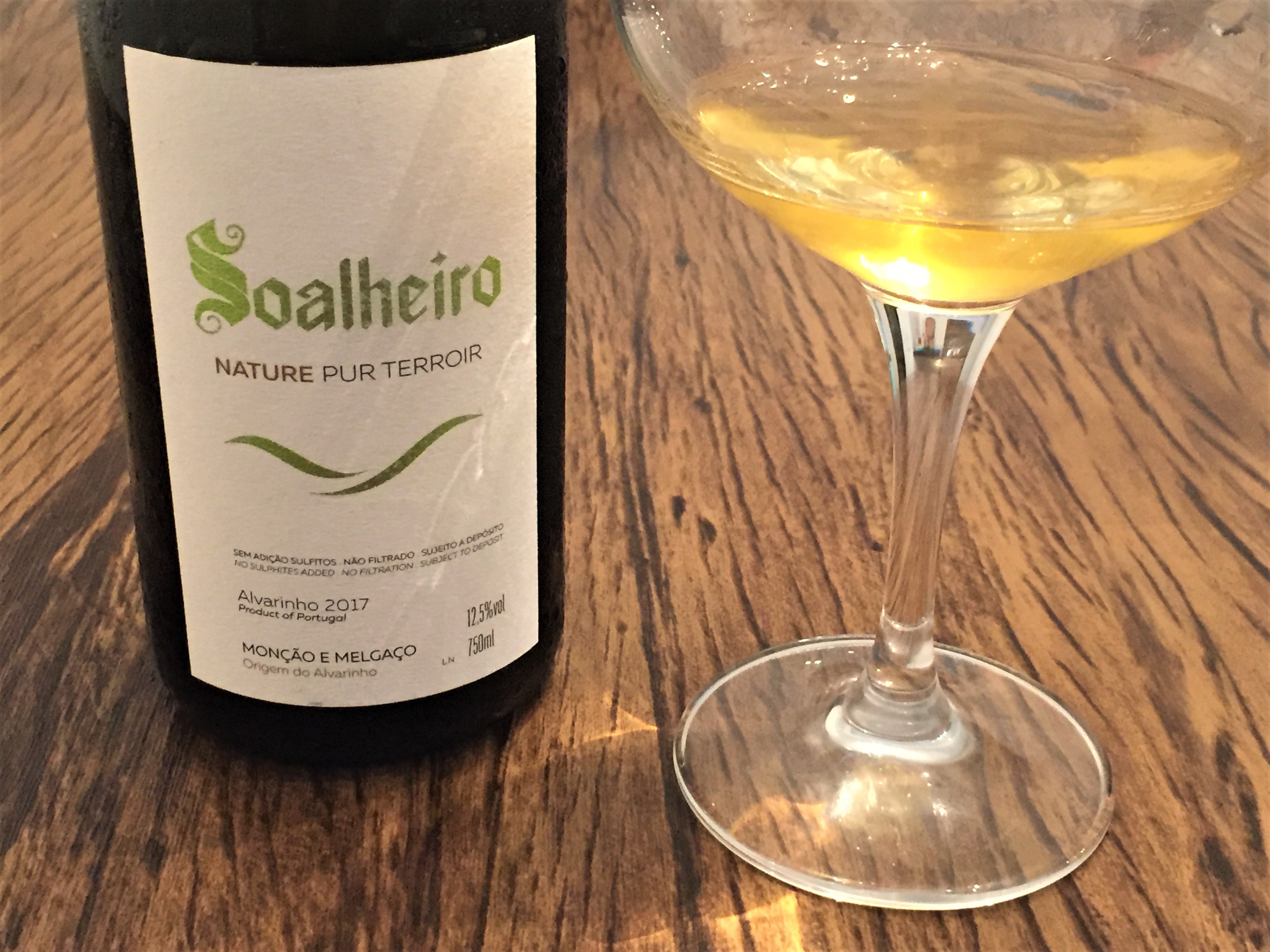 Vinho verde Soalheiro Nature Pur Terroir