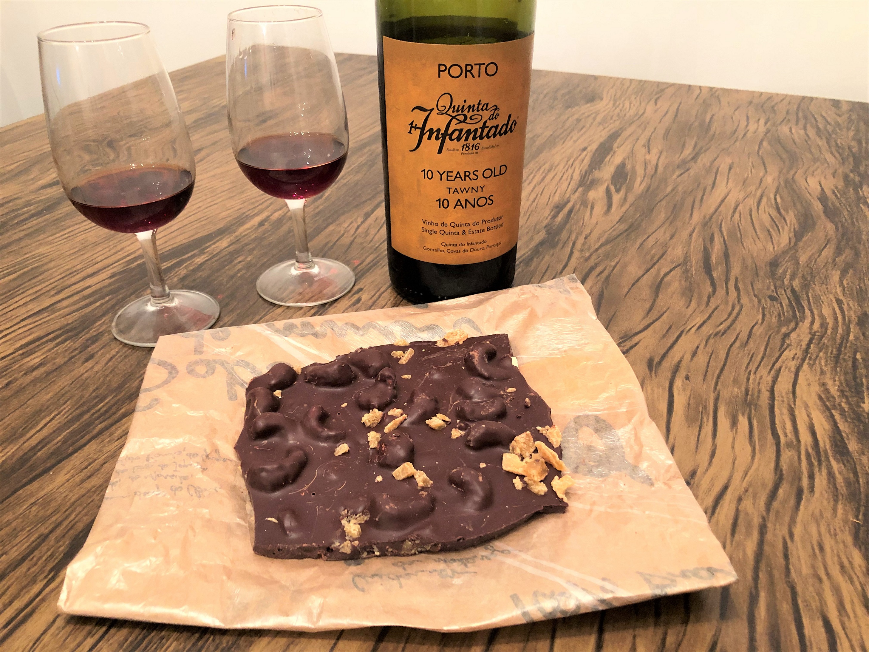 Harmonização vinho do Porto chocolate