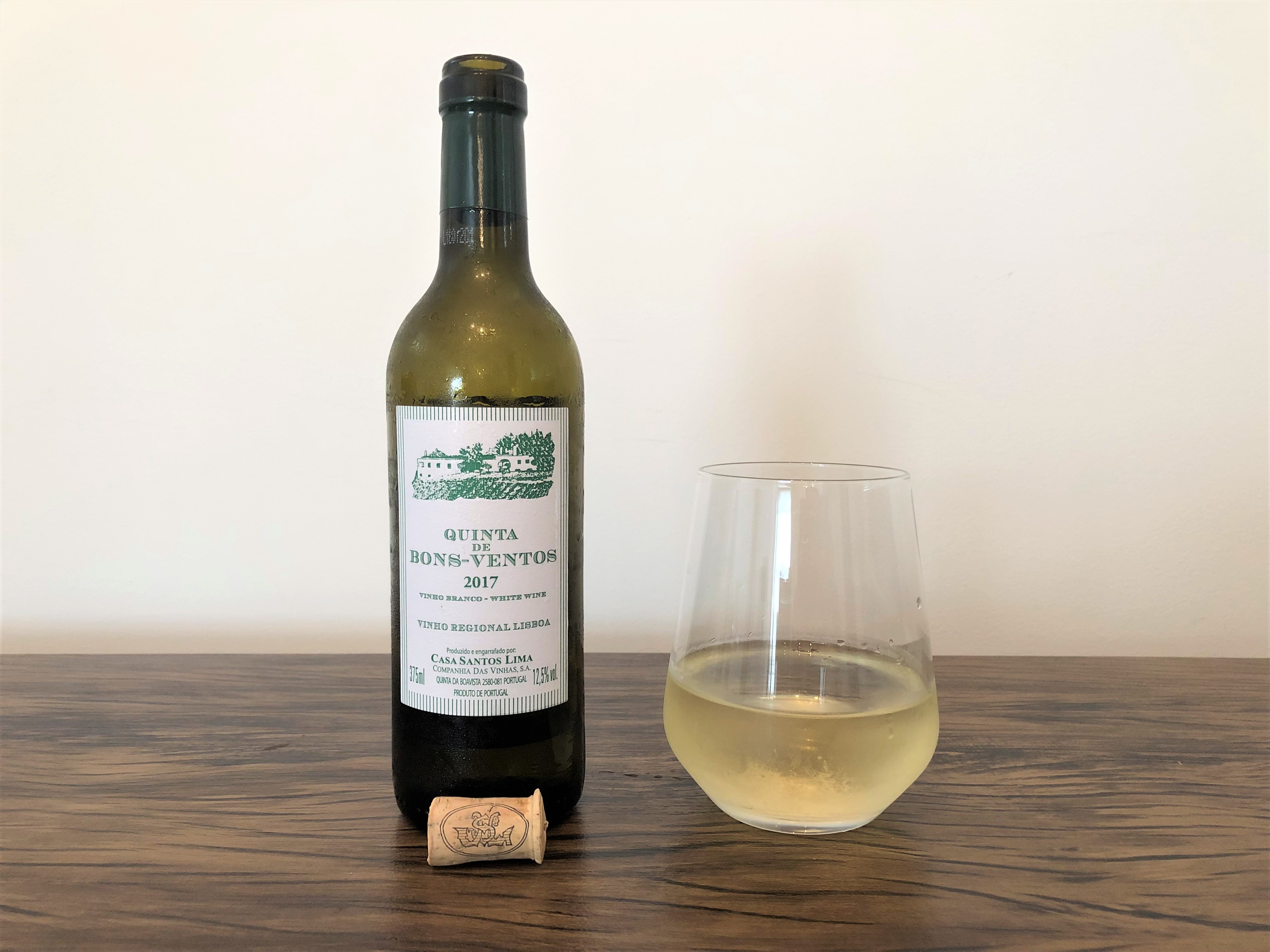 Quinta de Bons Ventos vinho branco 2017