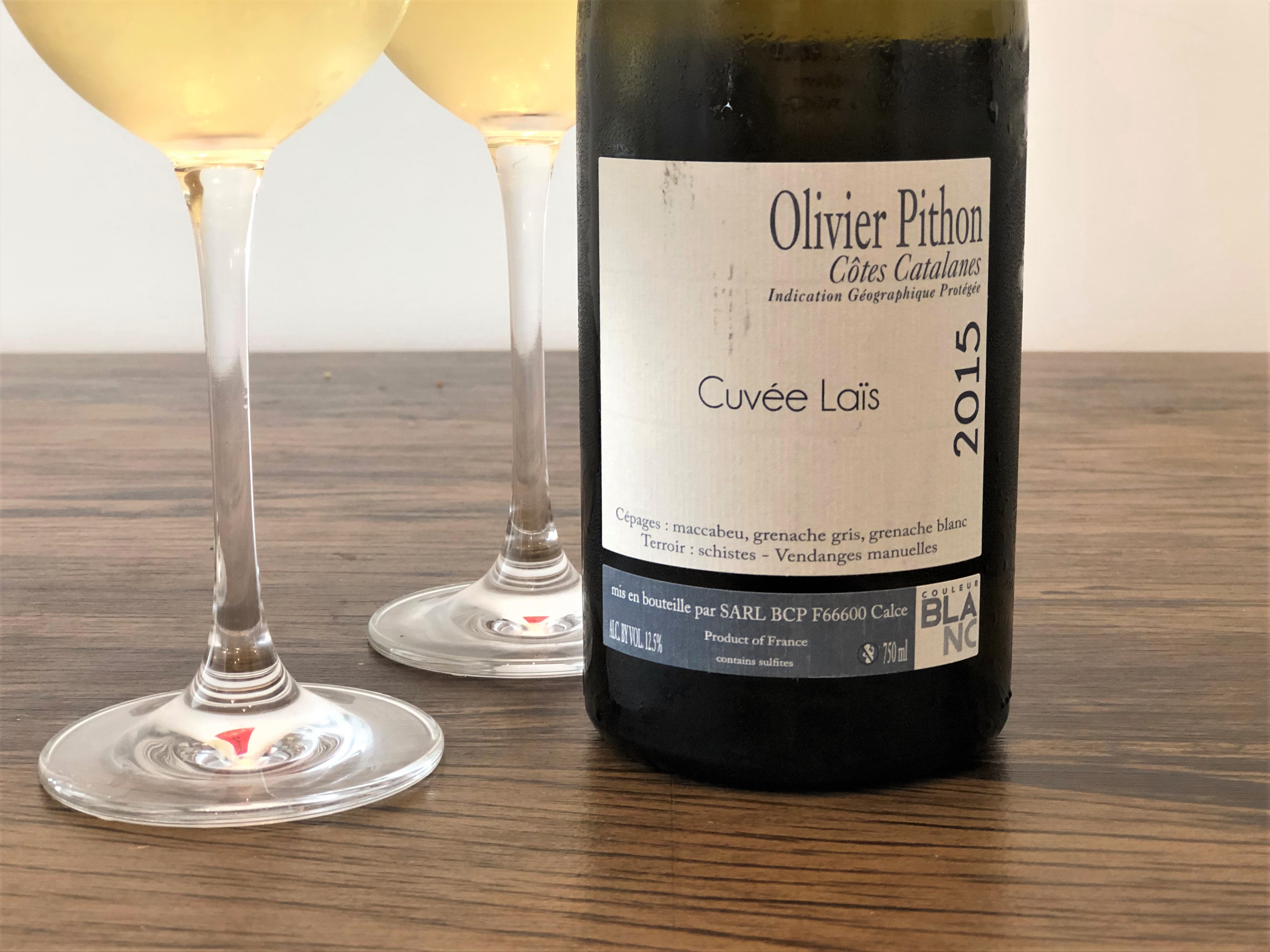 vinho branco francês Cuvee Lais Blanc 2015