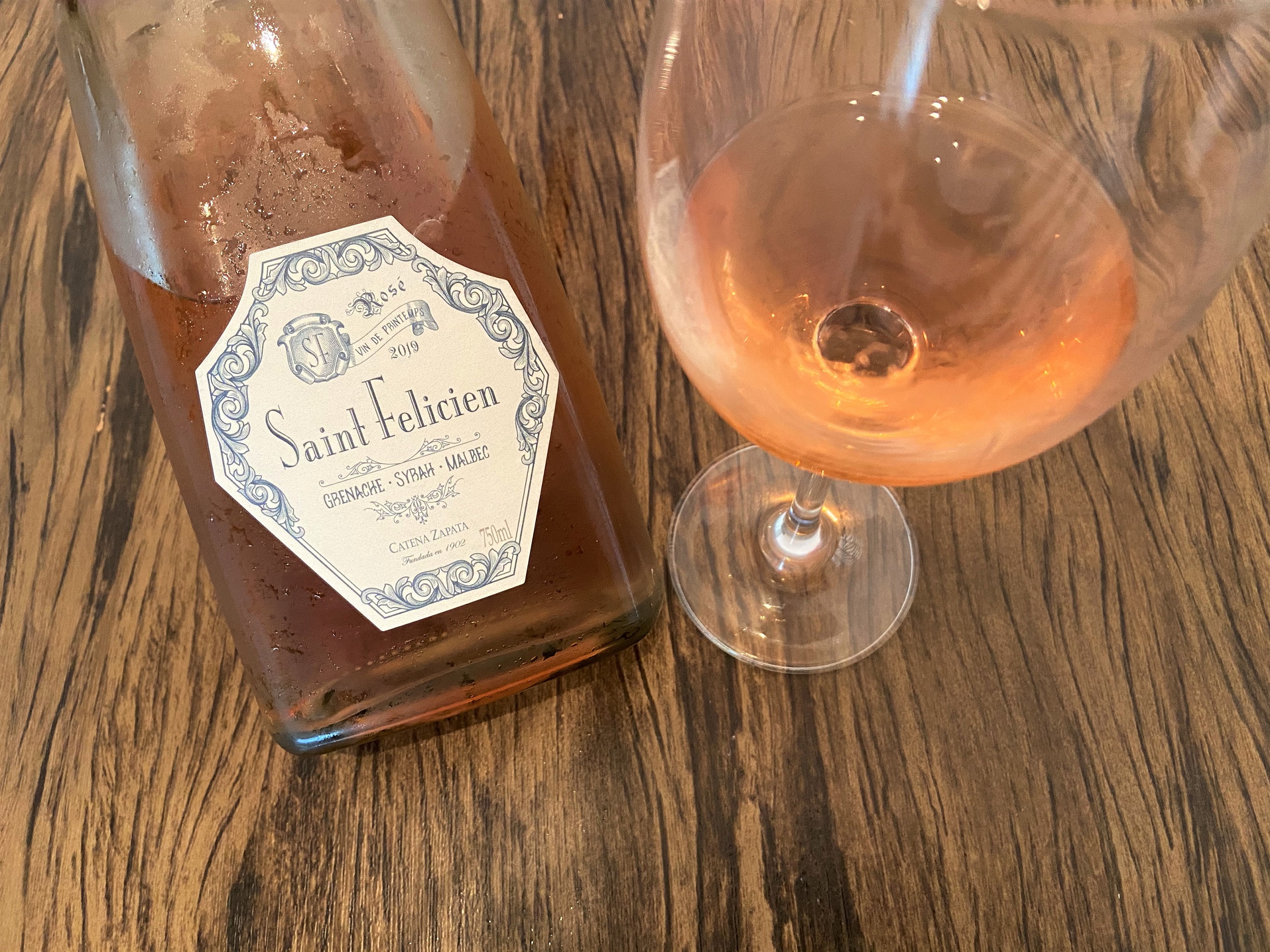 Vinho rosé Saint Felicien
