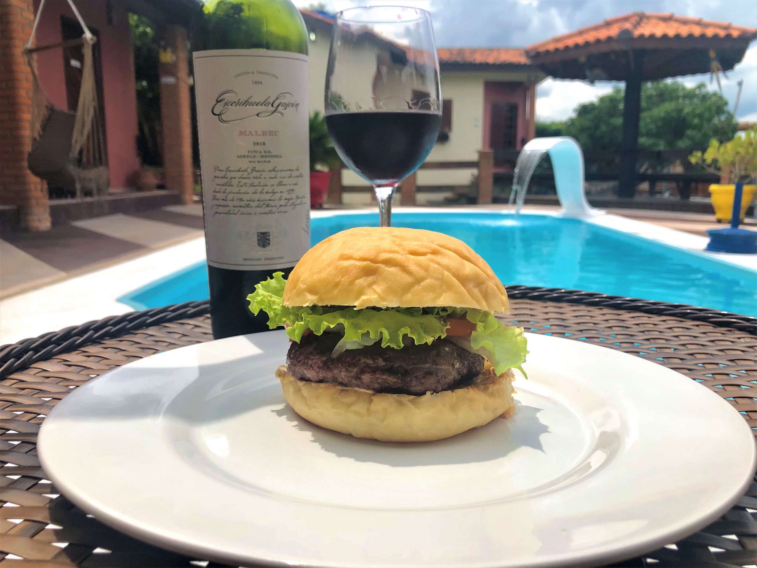 Hamburguer vinho tinto Malbec